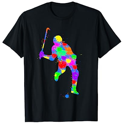Feldhockey Hockey Hockeyspieler Kinder Jungen T-Shirt