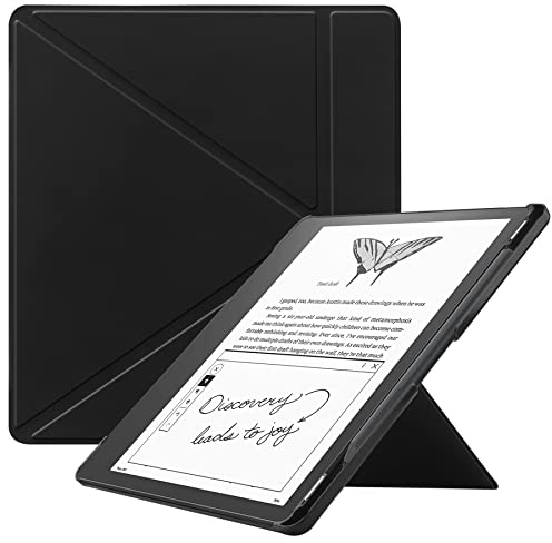 VOVIPO Slimshell Coque de Protection pour Kindle Scribe 10.2 (2024/2022 Release),Étui Housse Magnétique Auto Réveil/Sommeil pour Kindle Scribe 10.2 Pouces 2024/2022-BK