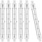 Jaenmsa R7S Halogenstab 118mm 400W, Halogen Leuchtmittel r7s 118mm, 6er Pack Deckenfluter Leuchtmittel 400W 230V 2700K Warmweiß, Baustrahler Birne Dimmbar für Landschaftsbeleuchtung Wohnzimmerleuchten
