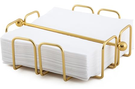 simplywire – Servilletero/Servilletero con barra con peso – Latón