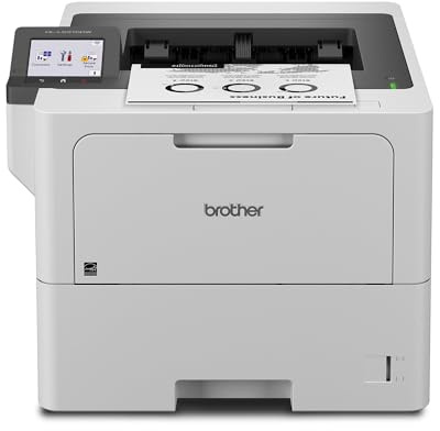Brother HL-L6310DW Enterprise Monochrome Laser Printer with Low-Cost Printing, WirelessNetworking, and Large Paper Capacity, Works with Alexa