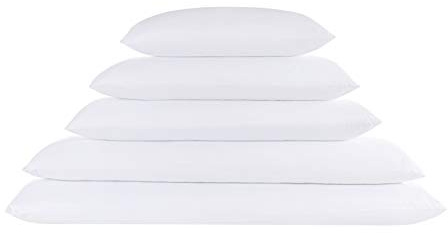 Todocama – Almohada de Fibra con Tratamiento antiácaros y antibacterias. Sensación Tacto Pluma Extra Suave. (Todas Las Medidas Disponibles). (70 cm)