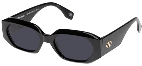 Le Specs SLAPTRASH BLACK - Sonnenbrille für Damen Ovale Rahmenform mit hohem UV-Schutz LSU2329602