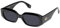 Le Specs SLAPTRASH BLACK - Sonnenbrille für Damen Ovale Rahmenform mit hohem UV-Schutz LSU2329602