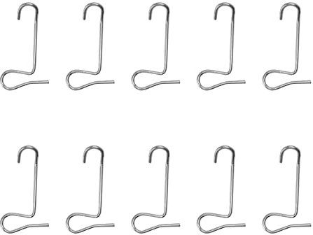 TOPINCN Tenditore per Filo di Recinzione da 10 Pezzi, Strumento di Tensionamento del Filo di Acciaio Strumento di Riparazione del Recinto Tenditore della Rete Metallica