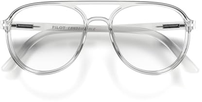 LONDON MOLE® Pilot Lunettes de lecture fines et légères | Cadre classique de type pilote | Des lecteurs raffinés et intemporels | Unisex | Charnières à ressort