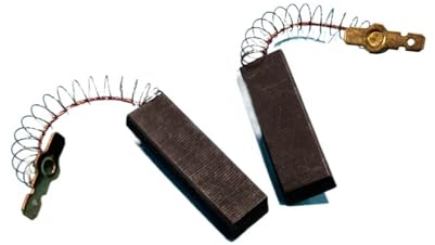 Tvättmaskinstillbehör，10 st， Ersättningsmotorkolborstar，Kompatibla for Bosch，Kompatibla for NEFF，Kompatibla for Siemens，Tvättmaskinstillbehör 5 * 12.5 * 36MM