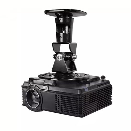 Support de Plafond Support de projecteur universel rotatif, support de plafond rotatif en alliage d'aluminium for bureau, projecteur de plafond domestique réglable Supports pour vidéoprojecteurs ( Col