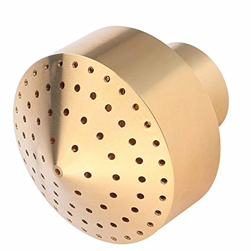 Ugello per Fontana in Ottone, Modello Ad Acqua a Grappolo, Irrigatore a Testa di Spruzzo con Pompa Sommergibile per Decorazioni di Architettura Paesaggistica per (Denti interni