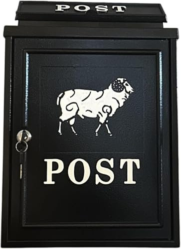 Cassette postali, cassette pacchi, cassette postali Villa Cassetta postale antipioggia Cassetta postale inglese antica in stile villa Cassetta postale esterna Cassetta postale creativa Posta in arrivo