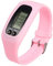 Vaguelly 1 Pieza Pulsera Inteligente de Silicona para Contador de Reloj Deportivo para Caminatas y Running Diseño Portátil y Duradero para y Mujeres Color Rosa