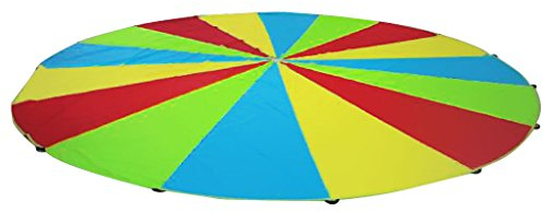 T TOOYFUL 2 / 3M Spielen Im Freien Regenbogen Fallschirm Gruppenaktivitätsspiele, 2M