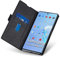 Aunote für Galaxy Note 10 Plus Hülle, Note 10 Plus Hülle mit Kartenfächer, Handyhülle Note 10 Plus, Perfekte Passform für Note 10 Plus Hülle. Schwarz