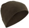 camel active Damen Strickmütze aus Reiner Baumwolle Dunkel Khaki, Womenswear-OS