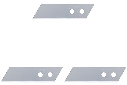 MARTOR 10 x STYROPORKLINGE, Ersatzklingen Cuttermesser, Sicherheitsmesser, 17,7 mm, Scharf, 1-fach Nutzbar, Stahl, NR. 7940 (Packung mit 3)