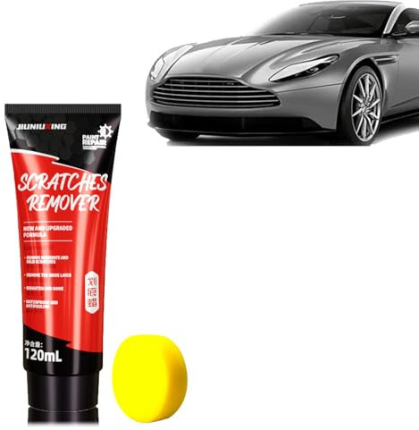 Car Scratch Repair Paste 120ml, Kratzer Entferner Auto, Autolack Kratzer Entfernen, Polierpaste Auto Kratzer Entferner, Autopolitur Kratzer Entfernen Paste für Reparieren Sie Lackkratzer (1pc)