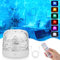 JIZZU Ocean Lamp LED Sternenhimmel Projektor Kinder, 16 Farben Wave Nachtlicht Tischlampe Sternenhimmel Projektor Wiederaufladbarkeit für Schlafzimmer/Party, Outdoor