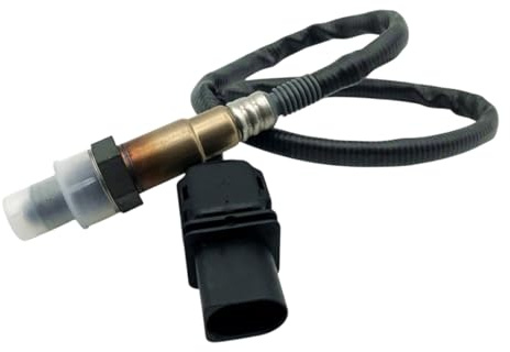 LSU 4.9 Lambda WideBand O2 Oxygen Sensor 17025, 0258017025 Compatible with AEM 30-4110 0-0300 30-0310 X Series AFR Inline Controller UEGO Air Fuel Ratio Wideband 02 Gauge Kit