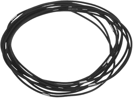 Gatuida Supporto per Microfono Elastici Neri in Gomma 10 Pezzi, Sospensione per Microfono a Condensatore, Stabilità Elevata per Studi Domestici e Registrazioni Professionali