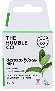 The Humble Co. Hilo Dental Menta Fresca Eco Vegan 50 M, The Humble, 300 G