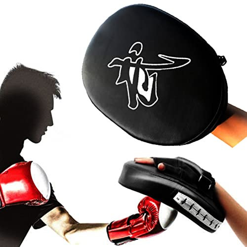 WPCASE Schlagpolster Pratzen Pratzen Boxen Box Pratzen Handpratzen Pratzen Kampfsport Schlagpolster Kampfsport Boxpratzen Kampfkunst Pads Pratzen Kampfsport Handpratzen Boxen Sport Black,Freesize