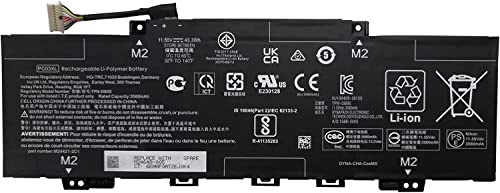 PC03XL HSTNN-OB1W M24421-271 M24421-AC1 M24648-005 TPN-DB0E Batterie pour ordinateur portable HP Pavilion x360 14 Convertible PC 14-DW 14-DY 14-DH 14-BA 14-CD 15-ER Series (11,55 V 40 V 3,3 Wh)