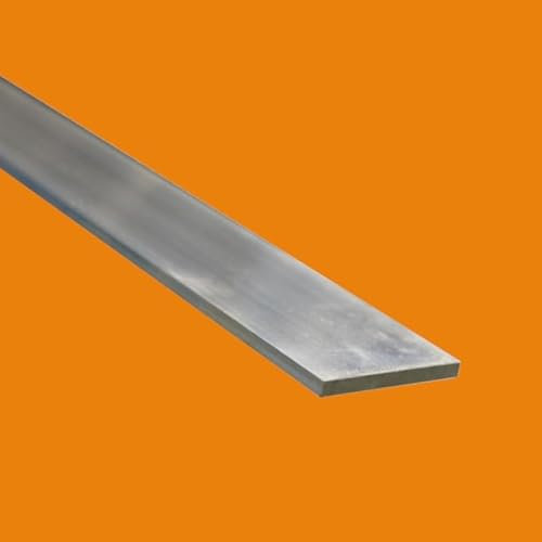 LE ROI DU FER - Barre aluminium plate 6060-1 metre, Dimension - 30 mm, Epaisseur 10 mm