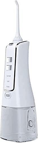 ARTSZY Filo d'Acqua più detergente,USB 3 modalità Ricaricabili a 3 modalità for Denti, Filo Dentale dell'Acqua con Timer Intelligente, rimuove Lo Strumento di Pulizia del tartaro, Macchie e Denti (C