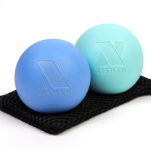 Physical Therapy Massage Balls Yoga Balls for Body Massage,Myofascial Release,Trigger Point Massage,Deep Tissue,Relieves Pains and Tension Perfect for Pilates,Physio, Rehab and Overall Body Relaxation