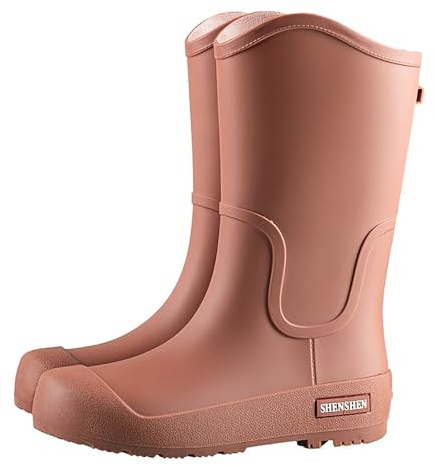 Chaussures en caoutchouc fermées pour femme - Bottes en caoutchouc imperméables - Bottes de pluie légères - Bottes d'équitation élégantes - Chaussures de travail respirantes - Bottes de pluie