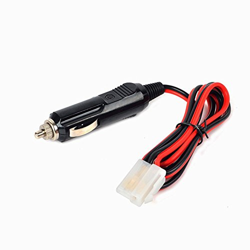 HYS Updated 12V DC Power Cord Cable Cigarette Lighter Mobile Radio Power Cable for Icom Yaesu FT-1802 FT-1807 FT-8800 Transceiver