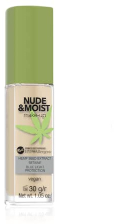Bell HYPOAllergenic, NutriMoist MakeUp 04 30 g, Natural Tan