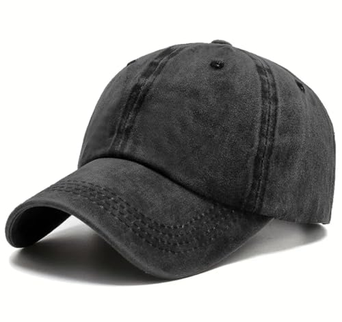 Van Der Rich ® - Baseball Cap Classic Cap - Damen-Herren (Schwarz, One Size)