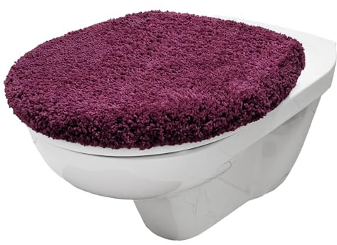 Brandsseller toalettlocksöverdrag 38 x 48 cm utskärning av mjukt mikrofibertyg toalettsitsskydd för optimal komfort och stillila