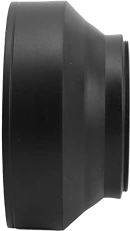 Bonbela Pare-Soleil 3 en 1 Pare-Soleil Pliable Universel pour Appareil Photo Pare-Soleil Pliable avec 3 États Réglables Différents (62mm)