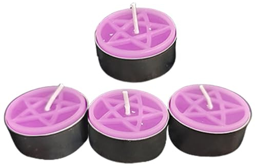 Velas aromáticas para calentar el té, velas perfumadas de vela de té, velas redondas de larga combustión para decoración del hogar, pintura y relajación