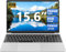 PC portátil Win11 Notebook 15,6 pulgadas 5G WiFi 256GB SSD 1TB SSD extensiones 6GB RAM, ordenador portátil 5000mAh1080FHD BT4.2 USB3.0, Laptop Pegatinas para teclado italiano y ratón