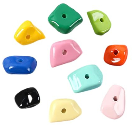 Lot de 10 Supports Muraux d'escalade pour Dragons Barbus, Accessoires Muraux pour Reptiles, Accessoires pour Habitat De Reptiles, Fournitures d'escalade pour Gecko, Colorés