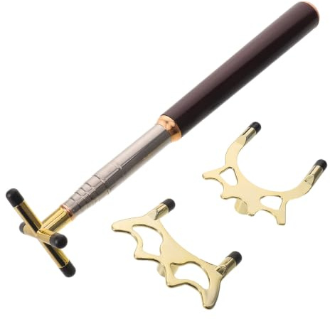 Kisangel 1 Jeu de Pont de Queue de Billard rétractable avec tête détachable, Pont de Billard Portable, Accessoire de Queue de Snooker pour Table de de Salle de Jeux