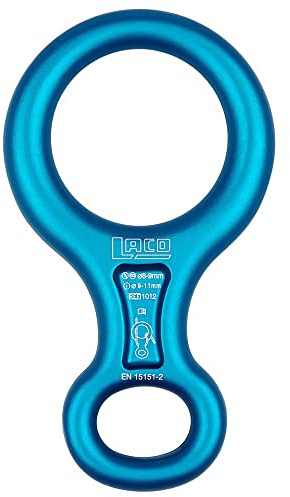 LACD Unisex – Erwachsene Figure 8 Blue Abseilgeräte, 5l
