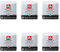 illy Set 6 Packungen Kaffeekapseln iperespresso Forte vollmundige Röstung 18 pz.