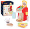 Battat Education Kaffeemaschine Kinder aus Holz für Kinderküche und Spielküche Zubehör – Pads, Milch, Zucker, Kaffeetassen, Kekse – Spielzeug Küchenzubehör, Spielgeschirr, Holzspielzeug ab 2 Jahren