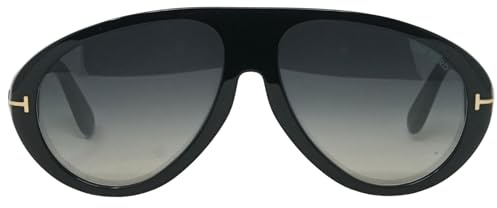 Tom Ford Sonnenbrillen CAMILLO-02 FT 0988 Shiny Black/Grey Shaded 60/15/140 Unisex