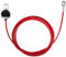 Topfinder Gym Kabel Draht, Kabelzug Latzug Seil Stahlseil Fitnessgerät Umlenkrollen für Seile Drahtseil Fitness (1,5m)