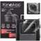 kinokoo Displayschutzfolie für instax Wide EVO Kamera, 0.25mm 9H Härte Gehärtetes Temperglas Film für Fuji Wide EVO mit Soft PET Objektiv Film Anti-Kratzer, Blasenfrei (3+3 Packungen)