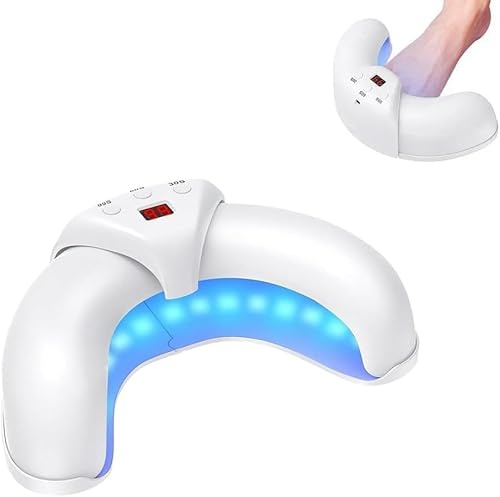 Laser Micosi Unghie Piedi, Dispositivo Anti Micosi Unghie Piedi, Trattamento Micosi Unghie Del Piede 7 Min Al Giorno Trattamento Micosi Unghie Piede Potente, Per Più Chiodi Mani E Piedi