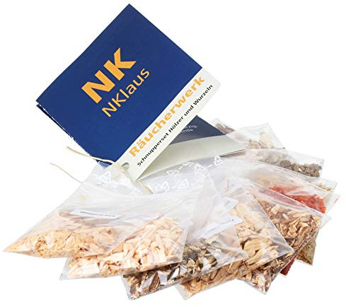 NKlaus startpaket rökelseverk set 10 st. Bruksanvisning naturligt trä och rötter 1518