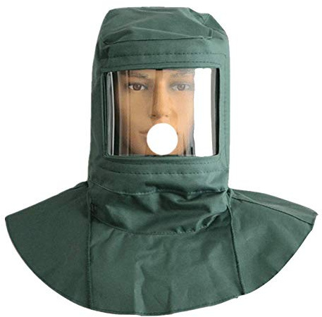 TALENT PRO Sandblaster Mask Sand Blasting Hood Shawl Cap Sandblaster Helmet Face Protective Gear Mask Anti-dust Hood, Canvas