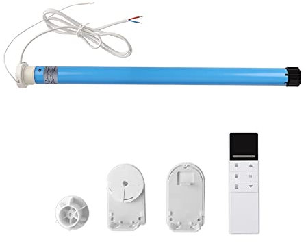 zemismart DIY Smart Blinds Wifi Motorized Roller Shades Tubular Motor Kit,Remote Control Echo Voice Tuya APP Timer (For 32mm Tube,with 1-Channel Remote)