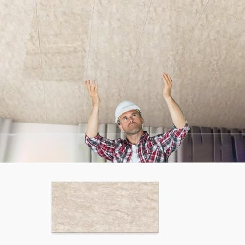 Dalle de plafond Lot De 2, 5, 10, 15, 20, 30 Ou 40 Panneaux De Plafond Auto-adhésifs À Faire Soi-même, De Style Moderne Et Minimaliste, Pour Une Décoration Luxueuse De Maison, De Bureau(15 pcs)